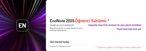 EndNote 2025 Öğrenci sürümü (Windows & Mac)