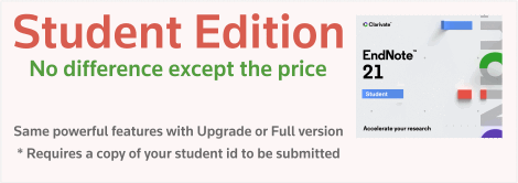 EndNote 21 Student edition (Windows & Mac)